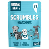 Scrumbles Plant Based Gnashers Dental Treats 125g x 7 (British brand)