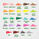 Crayola Super Tips felt tip markers pack of 24 - British product