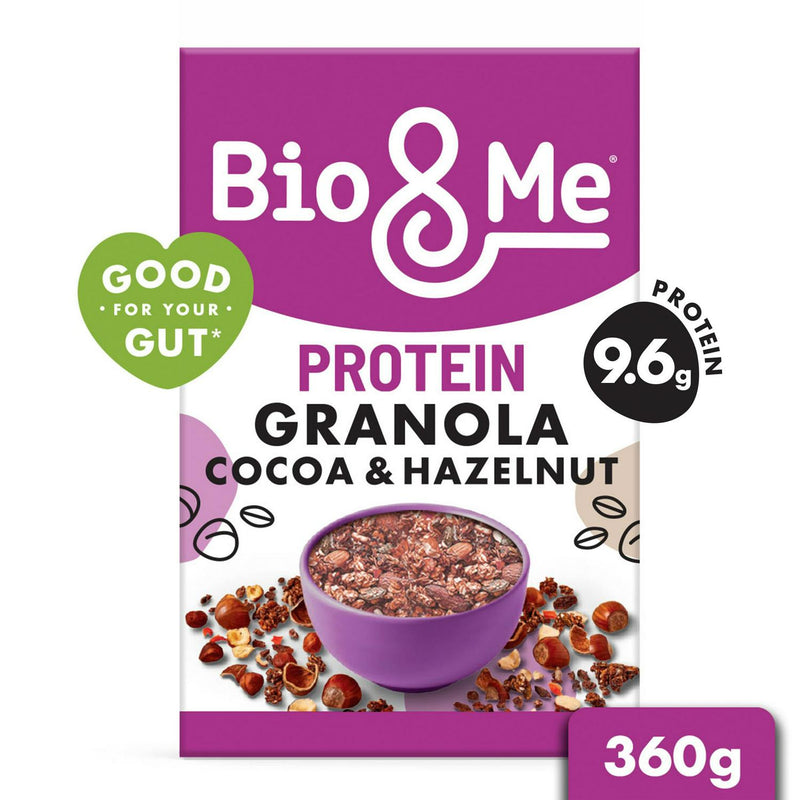 Bio Me cocoa hazelnut granola 360g - British product