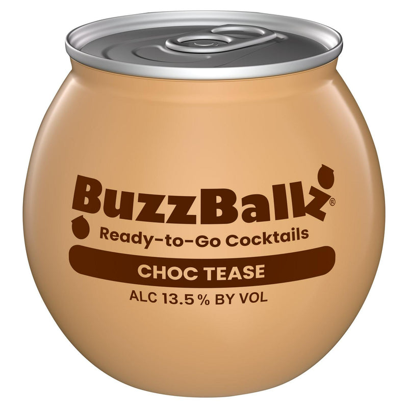BuzzBallz Choc Tease Cocktails 20cl, imported from the UK