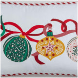 Sainsbury's Home Bauble Printed Cushion - 30x50