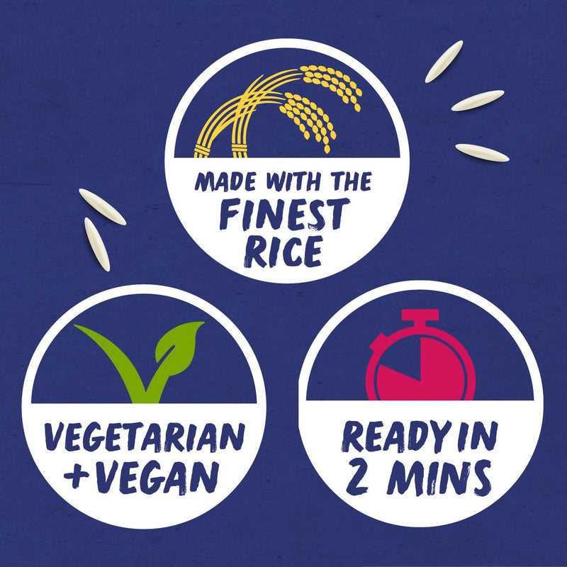 Tilda garlic and herbs flavoured rice 250g (British brand)