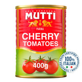 Mutti Cherry Tomatoes in Tomato Juice 400g, imported from the UK