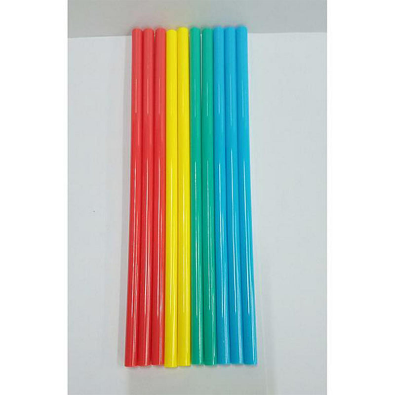 Sainsbury's reusable rainbow straws 10pk (British brand)