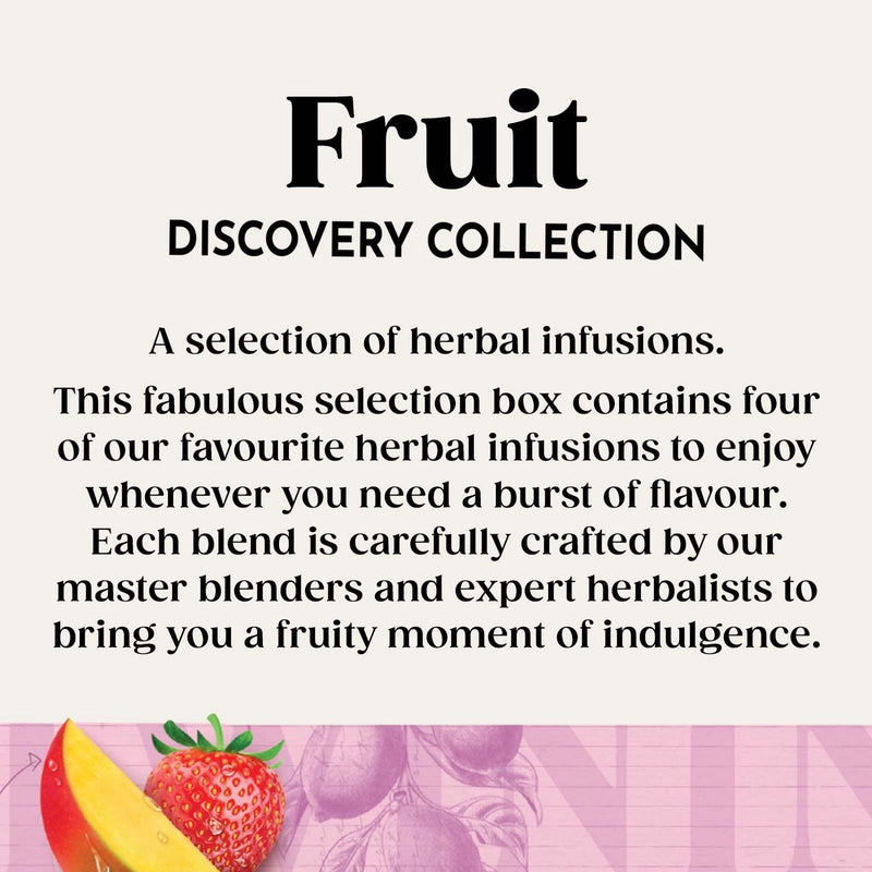 Twinings fruit tea selection envelopes x20 40g (British brand)