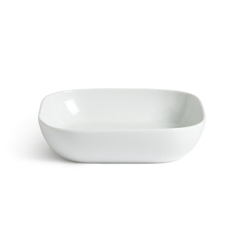 Habitat Square White Porcelain Pasta Bowl, UK version