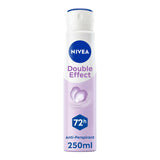 Nivea Double Effect Antiperspirant Deodorant Spray 250ml, imported from the UK