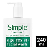Simple Facial Cleanser Age Resist+ 240ml (British brand)