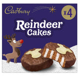 Cadbury Christmas Reindeer Cakes Pack x4