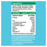Heinz Strawberry Banana Raspberry Apple Baby Food Puree 100g, UK version