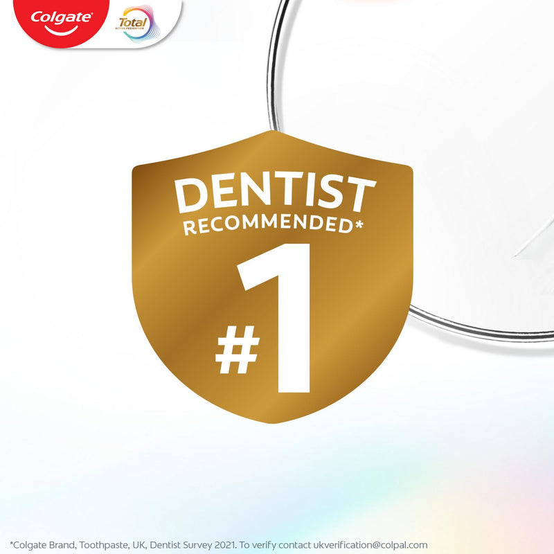 Colgate Total Active Prevention Original toothpaste 100ml pump, imported from the UK