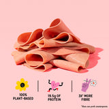 La Vie Smoked Plant Based Ham 100g slices, UK version