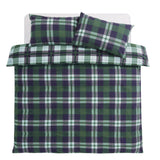 Sainsbury's Home Country Check Bedding Set - Green