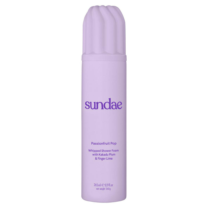 Sundae Passionfruit Pop Shower Foam 265ml - Australian product