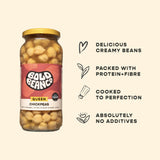 Bold Bean Co Queen Chickpeas 570g - British product