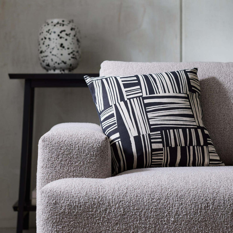 Habitat Mono Industrial Printed Cushion 43cm, UK version