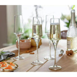 Habitat Sahara Champagne glass 268ml capacity drinkware, UK version
