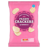 Sainsbury's Prawn Crackers 70g Tapioca Snack (British brand)