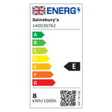 Sainsbury's Home Pack of 2 LED Standard 60W ES Light Bulb