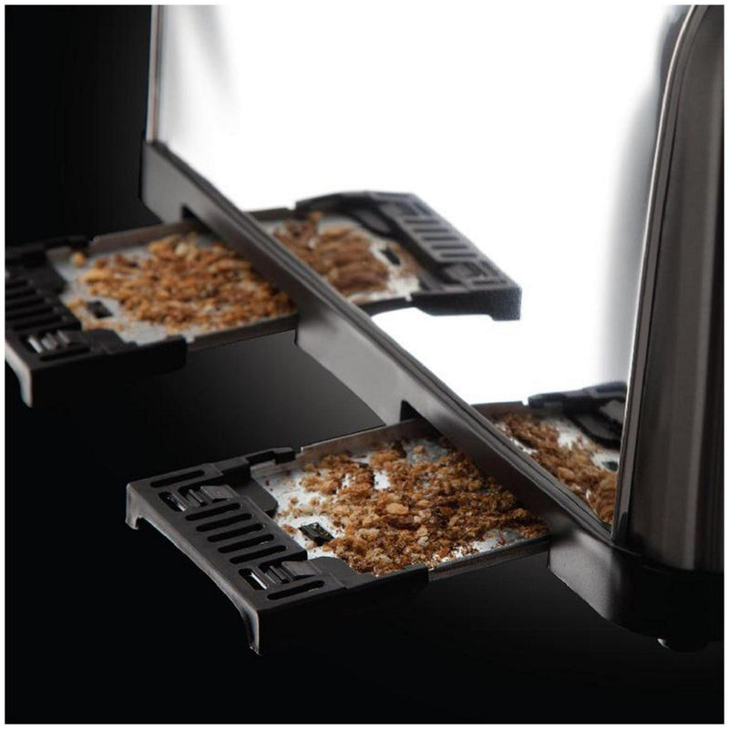 Russell Hobbs 4 Slice Toaster Stainless Steel Brushed, imported from the UK