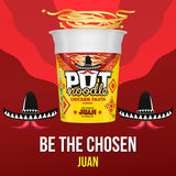 Pot Noodle Chicken Fajita noodle pot 90g, imported from the UK