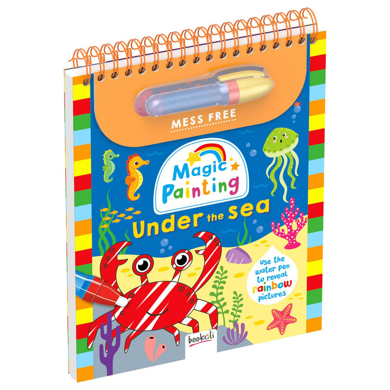Magic Painting activity book with water pen imported from the UK