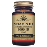 Solgar Vitamin D3 1000 IU tablets 90 (British brand)