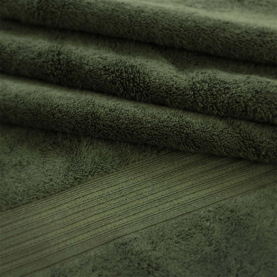 Sainsburys Egyptian Cotton Hand Towel in Forest Green, 90cm x 50cm- Buy online at McGrocer