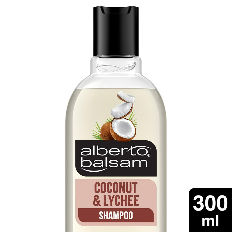 Alberto Balsam Coconut Lychee Shampoo 300ml - British product