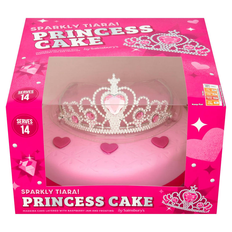 Sainsbury's Birthday Celebration Princess Madeira Cake 951g (Serves 14)