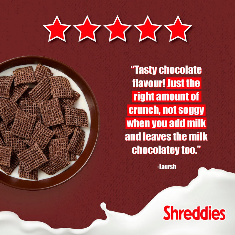 Nestle Shreddies Coco Chocolate Cereal 600g