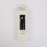 Sainsbury's erasable gel pens black ink pack of 2 (British brand)