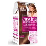 L'Oreal Paris Casting Creme Gloss Semi Permanent Hair Dye Chocolate Caramel Brown 603