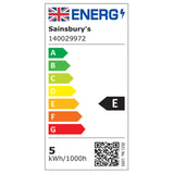 Sainsbury's Home Pack of 2 LED Mini Globe 40W SES Light Bulb