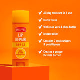 O'Keeffe's Lip Repair and Protect SPF 15 lip balm 4.2g (British brand)