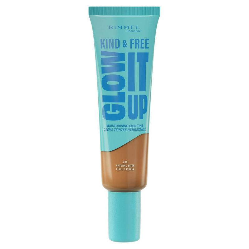 Rimmel London Skin Tint Natural Beige 30ml, imported from the UK