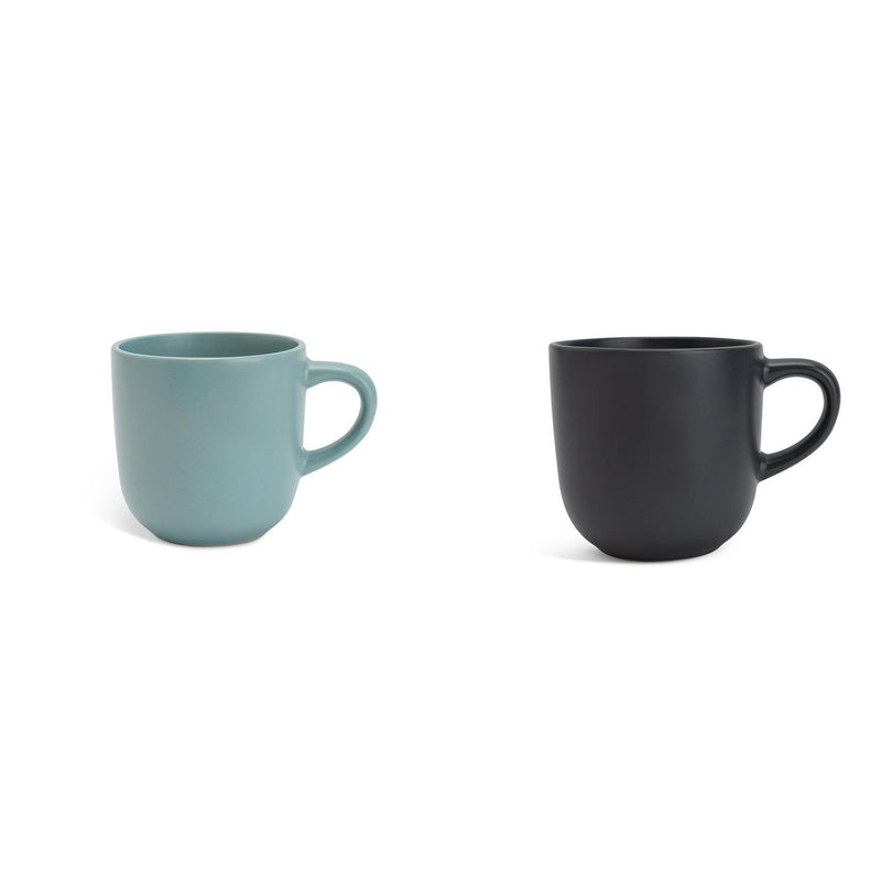 The Habitat Matte Charcoal Mug Stoneware, UK version