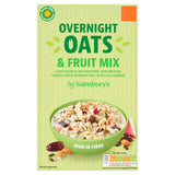 Sainsbury's Overnight Oats & Fruit Mix 500g