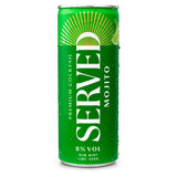 SERVED Mojito premium cocktail drink made with white rum (British brand)