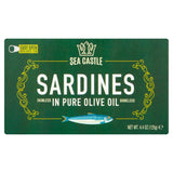 Sea Castle Sardines 125g (British brand)
