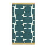 Habitat x Scion Lohko teal cotton towel - British product