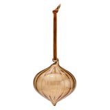 Habitat Pack of 3 Unique Glass Christmas Baubles - Cream