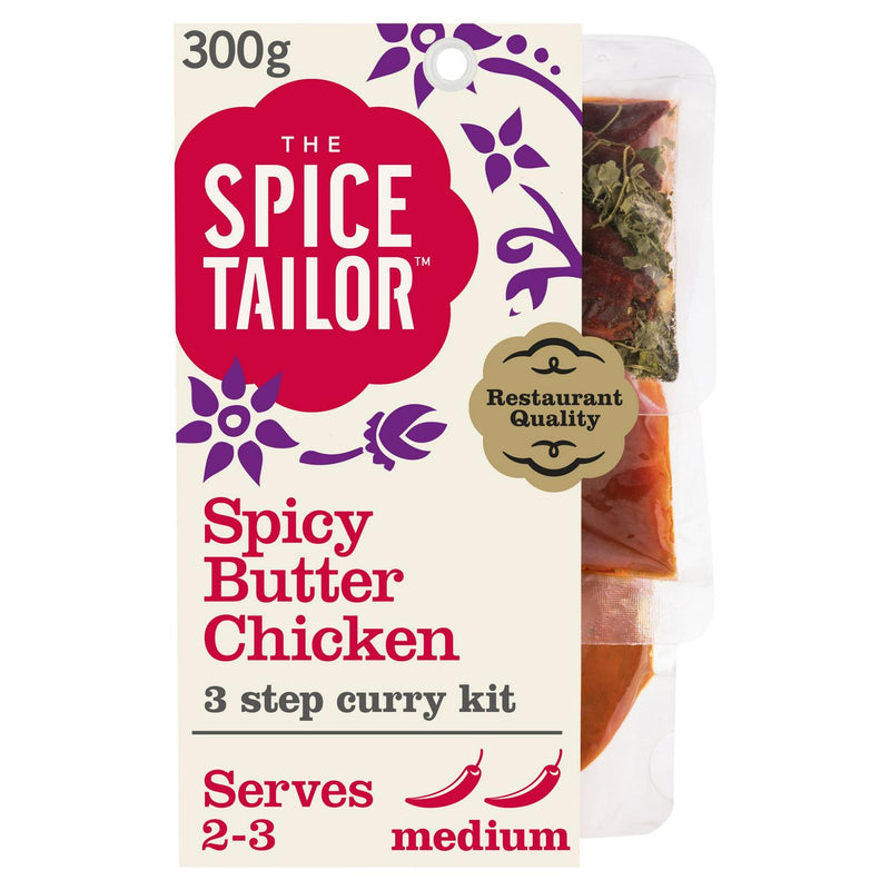 The Spice Tailor Spicy Butter Chicken Curry Sauce 300g (British brand)