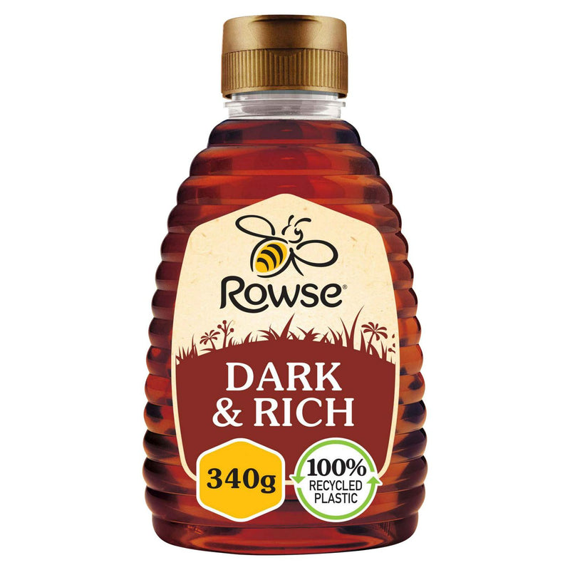 Rowse dark and rich honey 340g, imported from the UK