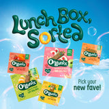 Organix mini flapjack bites oat & raisin 4x20g, imported from the UK