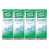 Opti-Free Pure Moist contact lens solution 4 x 300ml (British brand)