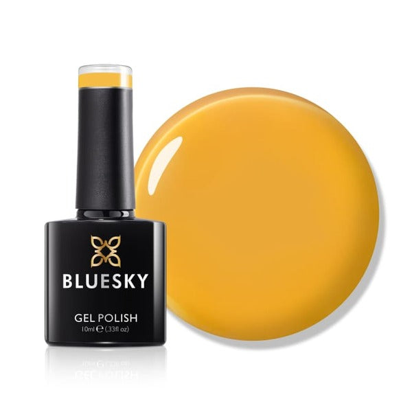 Bluesky Gel Polish Uncovered Golden Yellow - British product