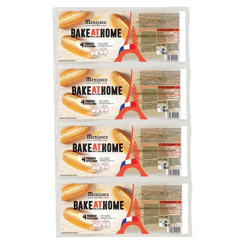 Part-Baked White Petits Pains 16 Pack (4 x 300g)