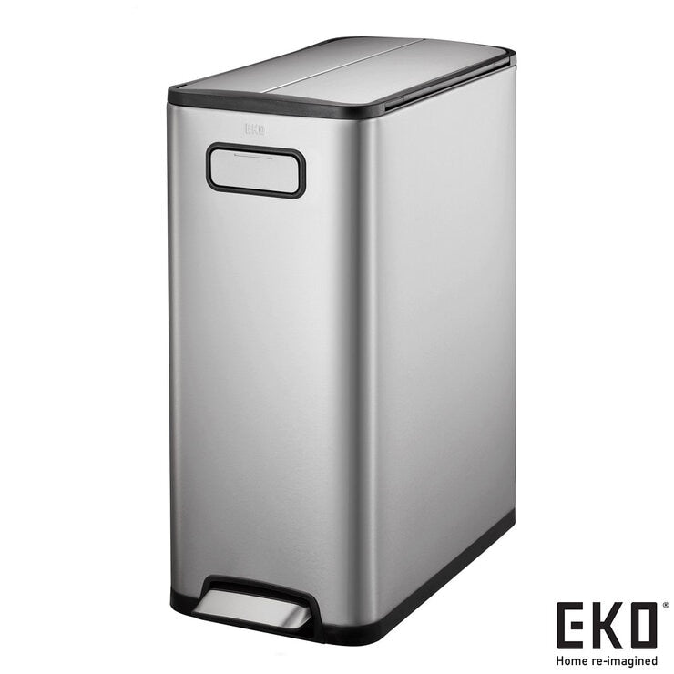EKO Ecofly stainless steel pedal bin 30L, UK version