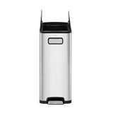 EKO Ecofly stainless steel pedal bin 30L, UK version